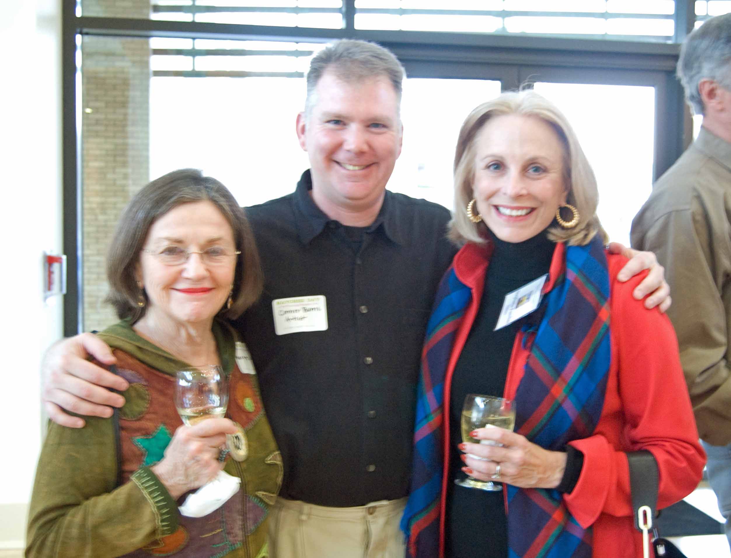 margaret watts, conner burns and stephanie punches at the mississippi museum of art 