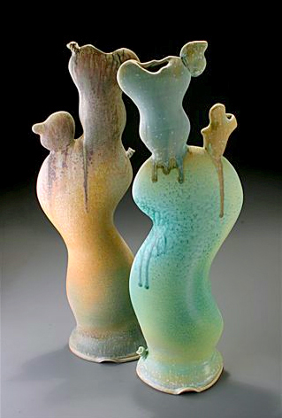 tom coleman, cactus inspired vessels, pottery, natchez project