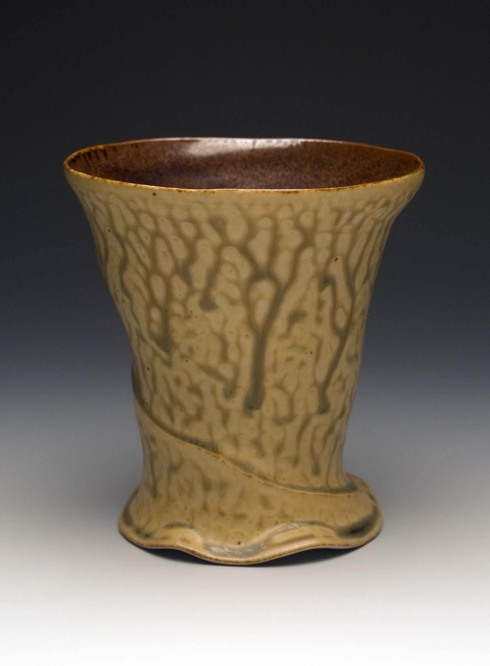 conner burns - ash glazed tumbler