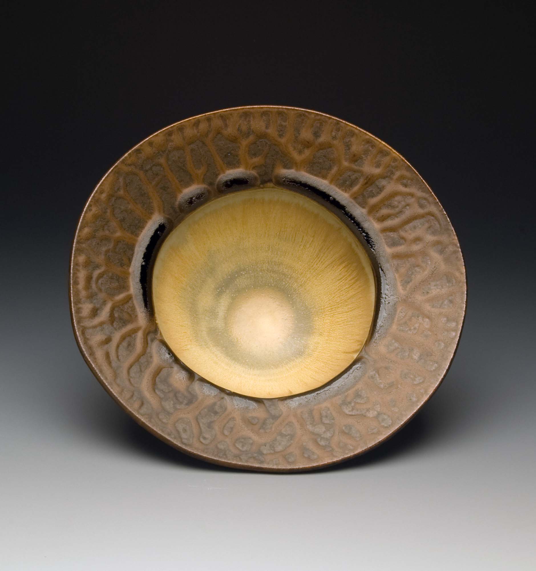 small bowl with dark rim - conner burns